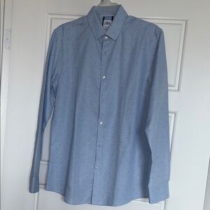 Zara Men's Blue Dress Shirt